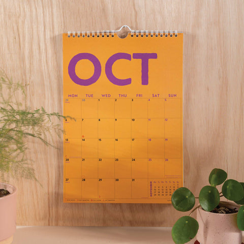 2026 Calendar | Colourburst | A4 - Sprouts of Bristol