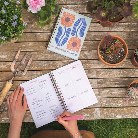 A5 In Bloom Gardeners Journal | Hardcover - Sprouts of Bristol