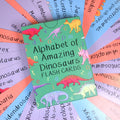 Alphabet of Amazing Dinosaurs Flash Cards - Sprouts of Bristol