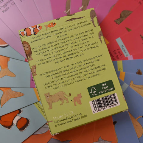 Amazing Animal Families Card Game - Sprouts of Bristol