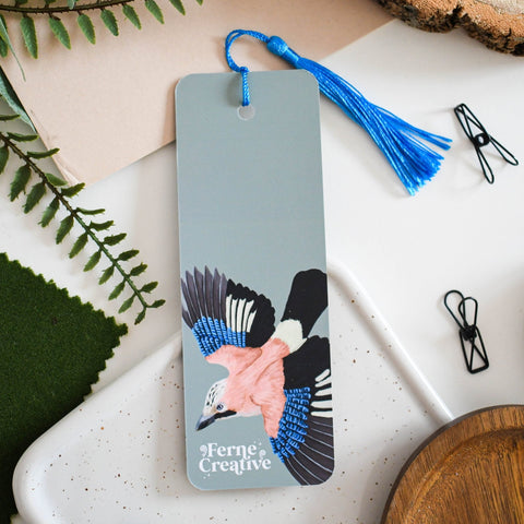 Ancient Woodland Creatures Bookmark – Illustrated by Ferne Creative - Sprouts of Bristol