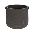 Aurora Terrazzo Handle Planter in Slate Grey - Sprouts of Bristol