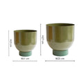Austin Dual Colour Metal Planters - Sprouts of Bristol
