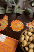 Autumn Blooms Sewn Garland - Sprouts of Bristol
