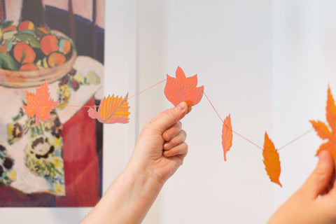 Autumn Leaves Sewn Garland - Sprouts of Bristol