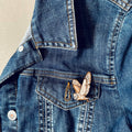 Barn Owl Mini pin Brooch - Sprouts of Bristol