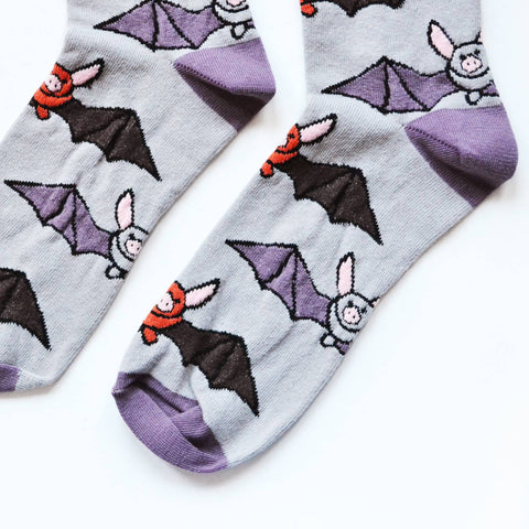 Bat Bamboo Socks - Sprouts of Bristol