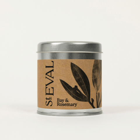 Bay & Rosemary Scented Tin Candle - Sprouts of Bristol