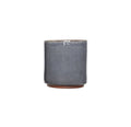 Beja Straight Glazed Ceramic Planter in Blue - Sprouts of Bristol