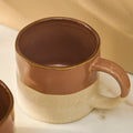 Bladon Half Glazed Mugs in Terracotta - Sprouts of Bristol