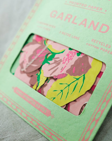 Blossom Sewn Garland - Sprouts of Bristol
