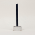 Charcoal Black 7/8" x 10" Church Dinner Candles - Sprouts of Bristol