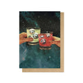 Cosmic Cheers Greetings Card - Sprouts of Bristol