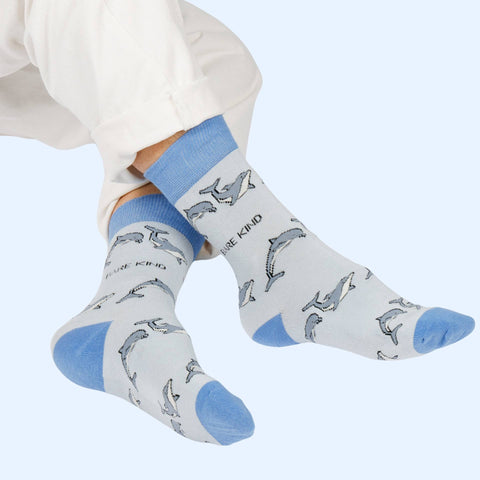 Dolphin Bamboo Socks - Sprouts of Bristol