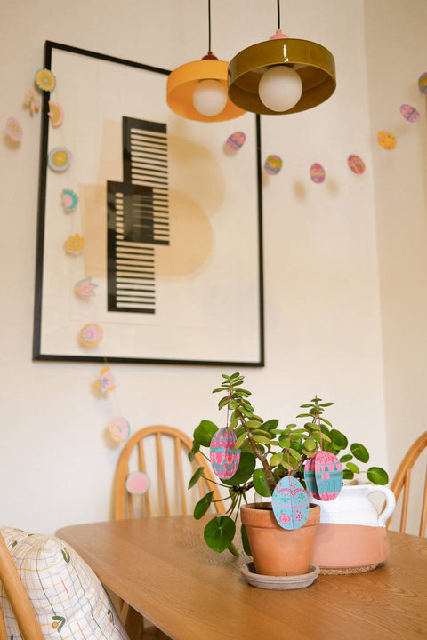 Easter Egg Paper Ornaments - Sprouts of Bristol