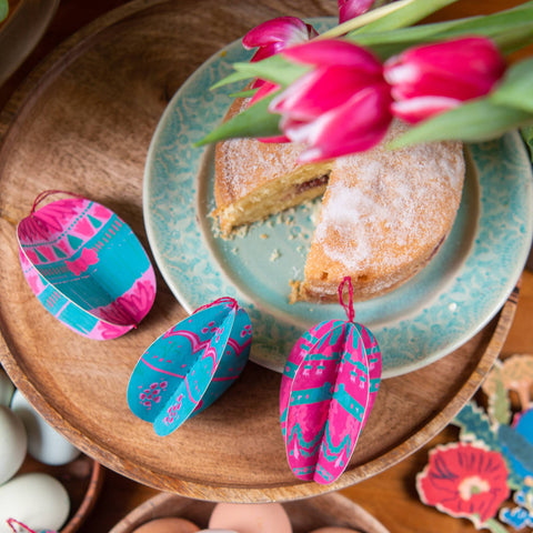 Easter Egg Paper Ornaments - Sprouts of Bristol