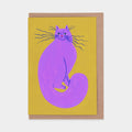 Electric Whiskers Greetings Card - Sprouts of Bristol
