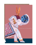 'Elephant with Globe' Greetings Card - Sprouts of Bristol