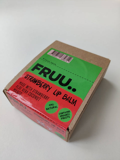 FRUU Strawberry Lip Balm - Sprouts of Bristol