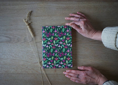 Fuchsia A5 Notebook - Wholesale bundle of 6 - Sprouts of Bristol