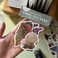 Fungi Vinyl Stickers Set of 3 - Sprouts of Bristol