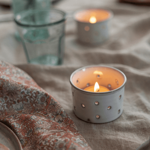 Glazed Tealight Holder - Sprouts of Bristol