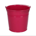 Gloss Fuchsia Pink Zinc Basic Bucket Pot - Sprouts of Bristol