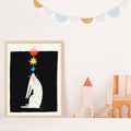 Good Boy Dalmatian Art Print | Dog Wall Art | Circus Decor - Sprouts of Bristol