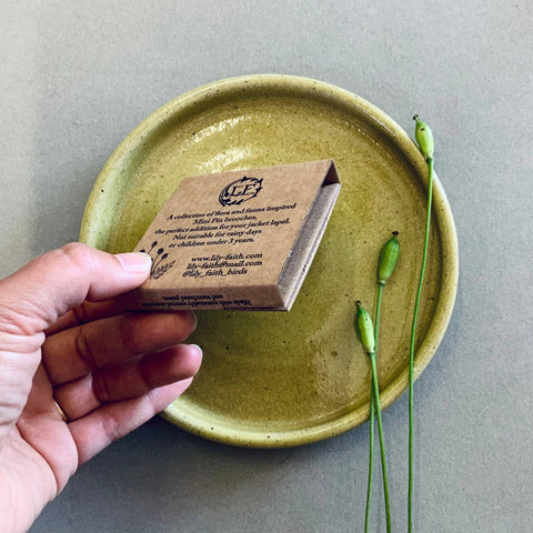 Hare Mini Pin Brooch - Sprouts of Bristol