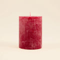 Hawthorn & Berries Fragranced Coloured Pillar - Sprouts of Bristol