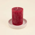 Hawthorn & Berries Fragranced Coloured Pillar - Sprouts of Bristol