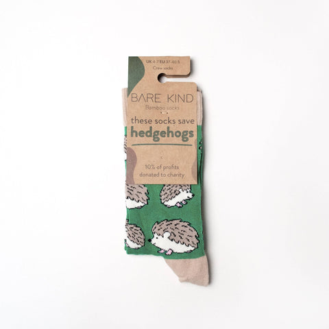 Hedgehog Bamboo Socks - Sprouts of Bristol