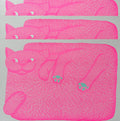 'I’m Just A Paw Boy From A Paw Family' Cat Riso Art Print - Sprouts of Bristol
