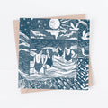 Into the Waves Greetings Card - Sprouts of Bristol