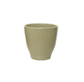 Lavos Tapered Glazed Ceramic Planter in Green - Sprouts of Bristol