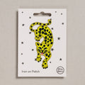 Leaping Leopard Iron on Patch - Sprouts of Bristol