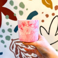 Light Pink and Neon Pink Jesmonite Mini Pot - Sprouts of Bristol