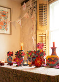 'Magical Pop Up Tiger Vase' Greetings Card - Sprouts of Bristol