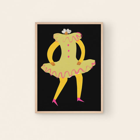 Mariette Circus Art Print | Character | Nursery Wall Decor - Sprouts of Bristol
