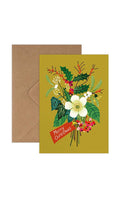 Merry Christmas Greetings Card - Sprouts of Bristol