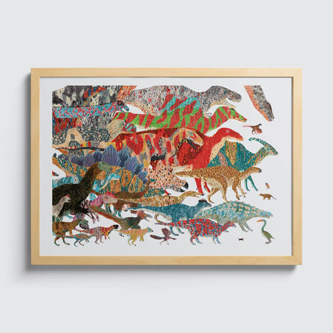 Mesozoic Era Art Print - Sprouts of Bristol