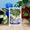 Money tree | Everyday greetings card | Lucky cat, plant - Sprouts of Bristol