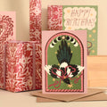 Moon Phase Magpie | Everyday greetings card | Folk - Sprouts of Bristol