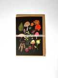 Mushrooms & Moss Greetings Card - Sprouts of Bristol