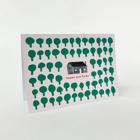 New Home Woods Greetings Card - Sprouts of Bristol
