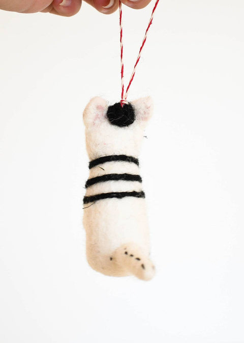 Niaski Pablo Picatso Felt Decoration – Handmade Fair Trade - Sprouts of Bristol