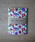 Pansies A5 Notebook - Wholesale bundle of 6 - Sprouts of Bristol