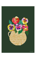 Pansies Print A4 - Sprouts of Bristol