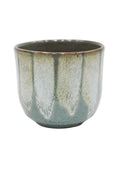 Rowe Green Drip Reactive Glaze Pot - Sprouts of Bristol