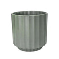 Sage Green Bourton Scalloped Planter - Sprouts of Bristol